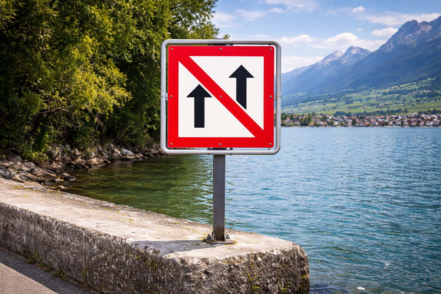 Interdiction de tout dépassement